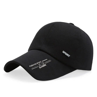 Casual Breathable Baseball Cap Adjustable Embroidery Snapback Hat