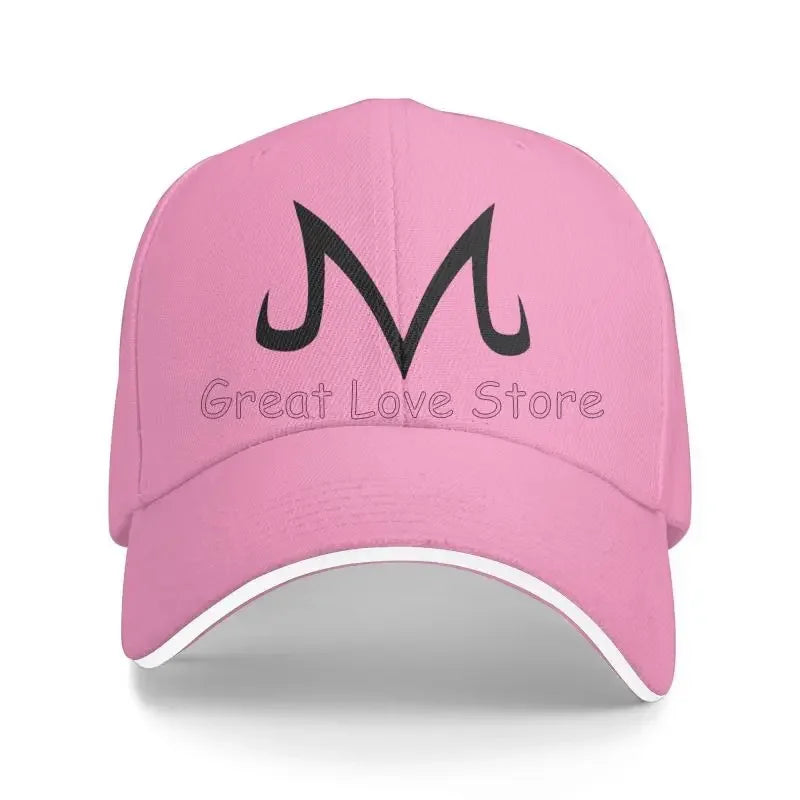 High Quality Brand Majin Buu Anime Baseball Cap Unisex Summer