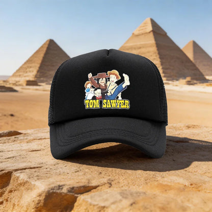 Baseball Cap Tom Sawyer Animated Character Outdoor Individual Duckbill Hat