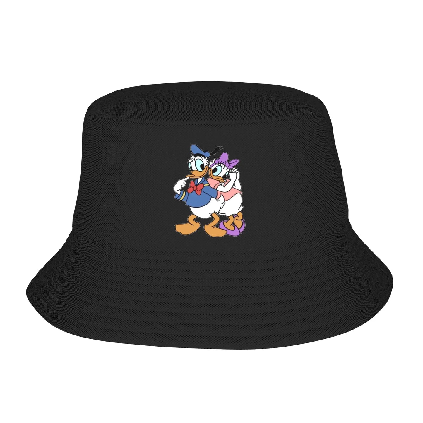 Teen Bucket Hat Donald Duck Spring Headwear UV Protection Outdoor