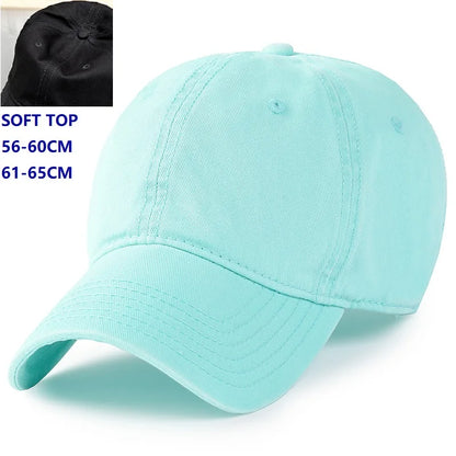 Oversize XXL 100% Cotton Baseball Cap