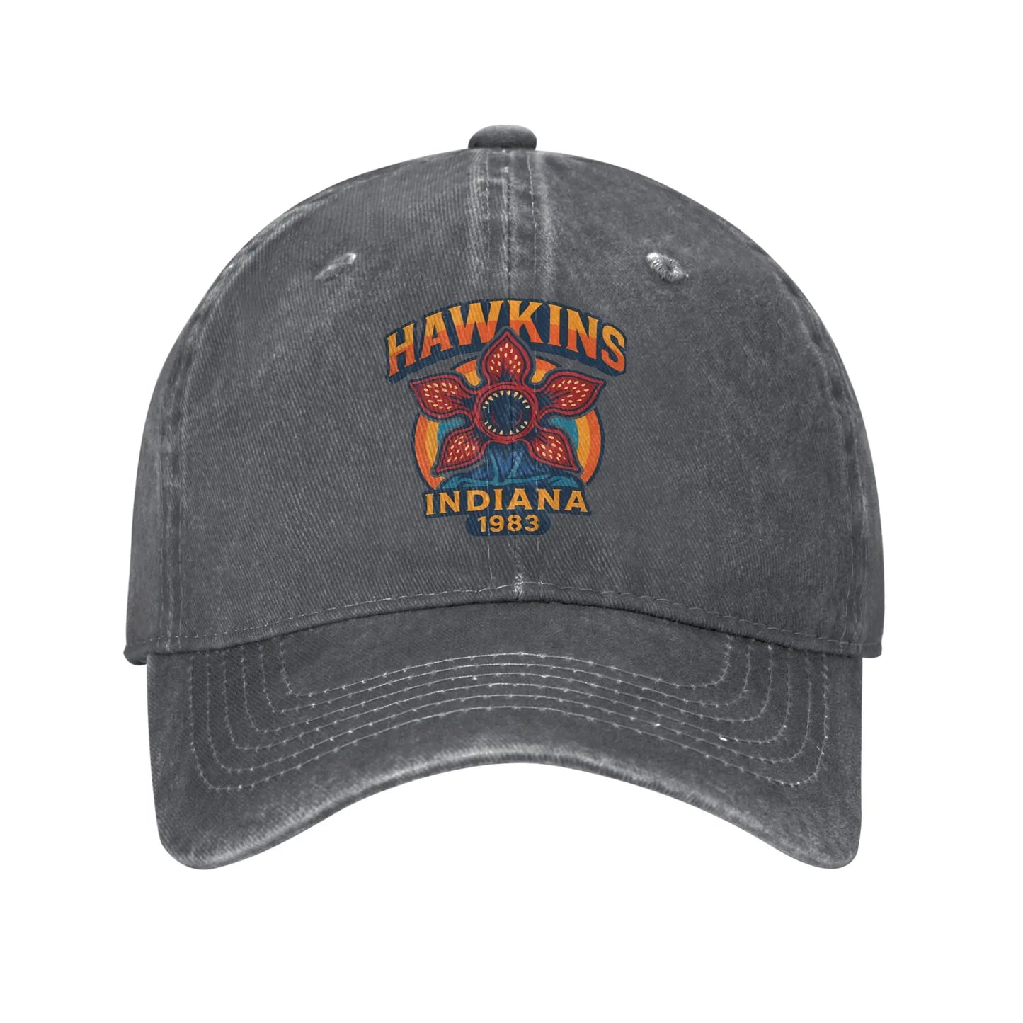 Hawkins Indiana 1983  Demogorgon Summer Stylish Trucker Hat Baseball Caps