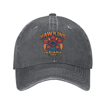 Hawkins Indiana 1983  Demogorgon Summer Stylish Trucker Hat Baseball Caps