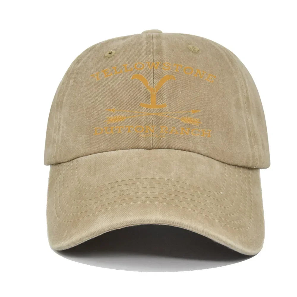 YELLOWSTONE Dutton Ranch Baseball Cap For Men Women