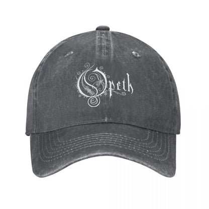 Casual Opeths Logo Death Metal Band Baseball Cap
