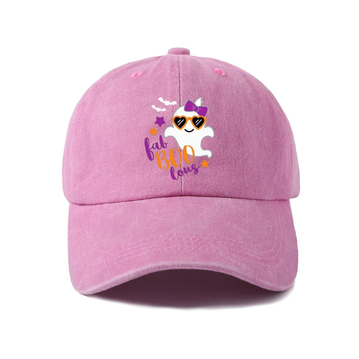 Cowboy Ghost Boo Graphic Baseball Cap