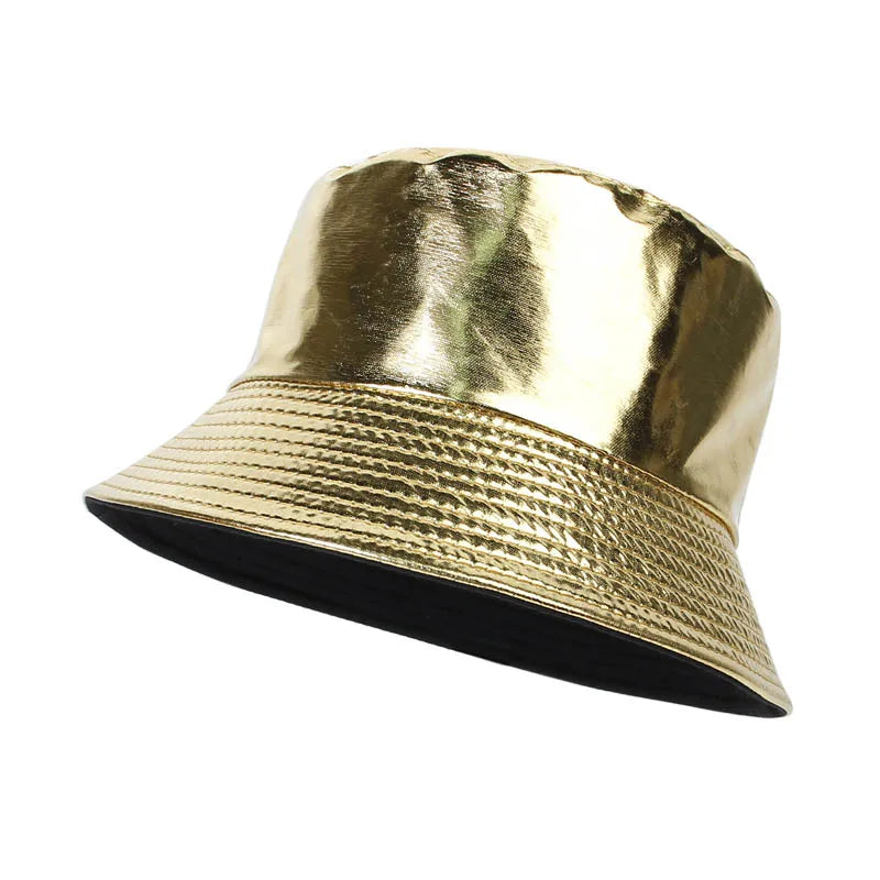Fashion Shiny Hip Hop Bucket Hat