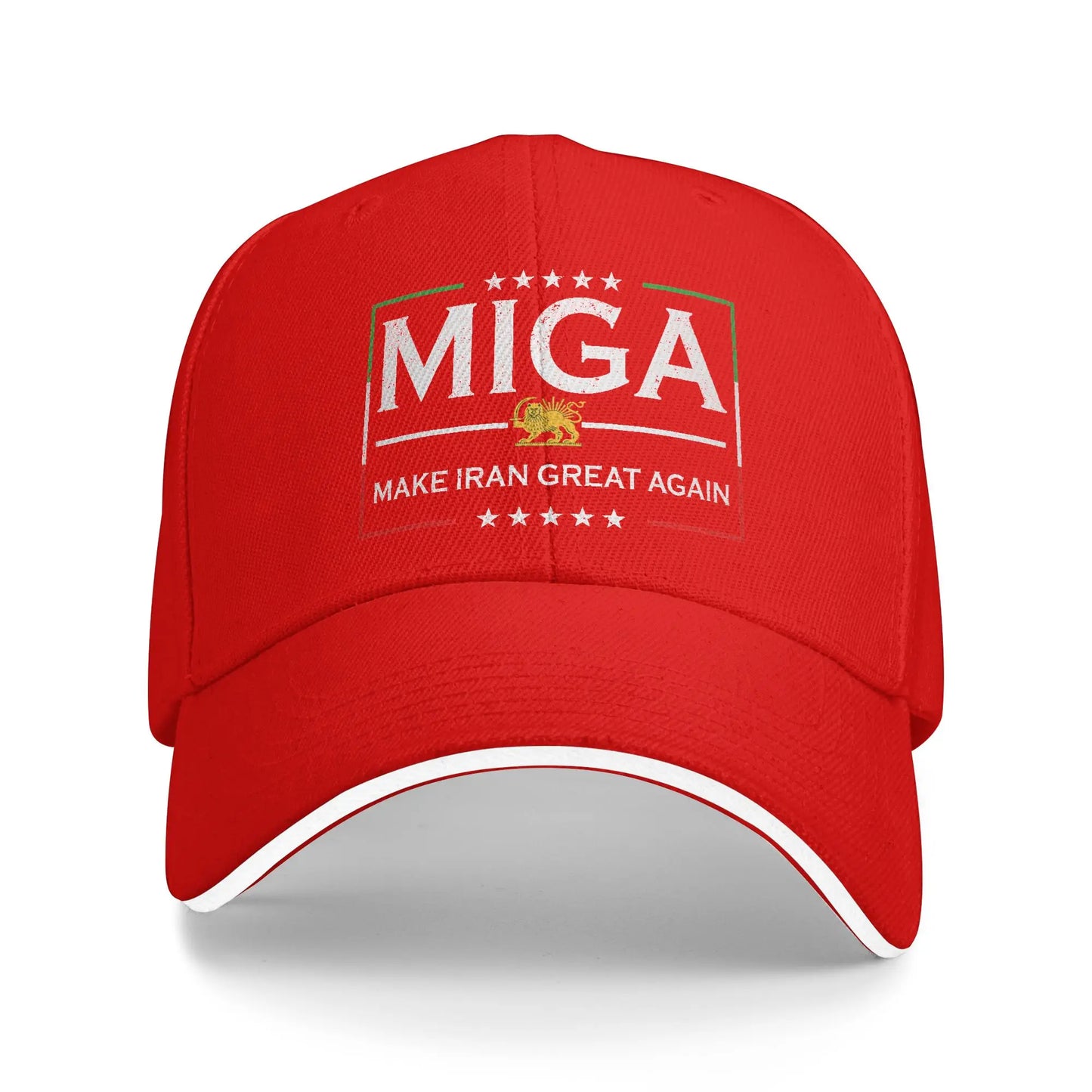 Iranian Make Iran Great Again Emblem Of Iran MIGA Baseball Cap