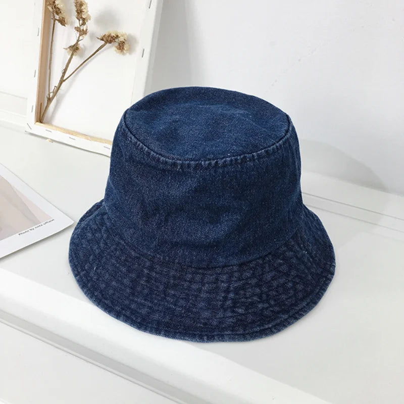 New Denim Fisherman Hat