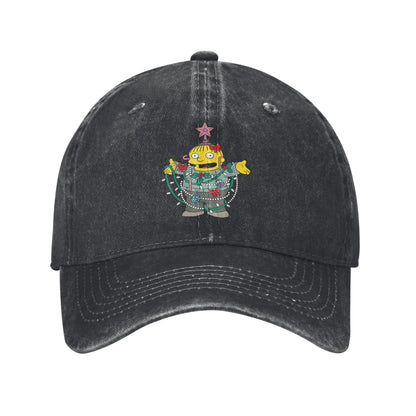 The S-simpson Holiday Ralph Wiggum Christmas Tree Sun Baseball Cap