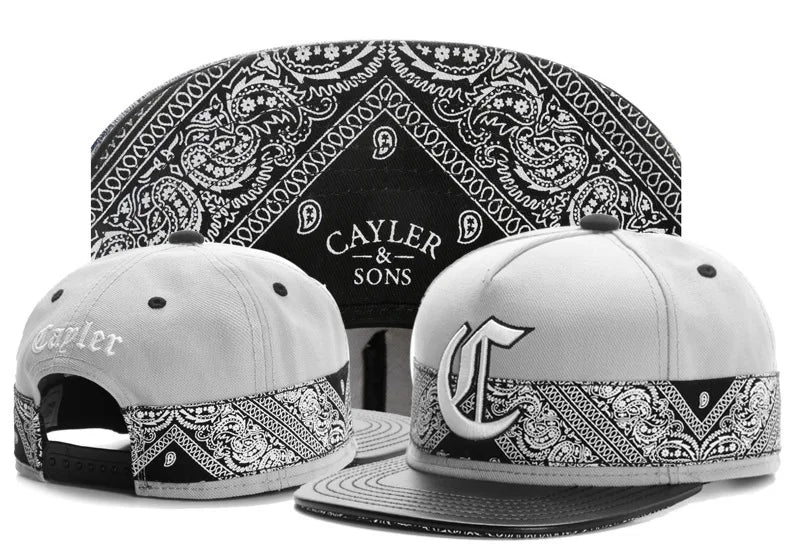Classic Snapback Hat Cap Hip Hop Style Flat Bill Blank