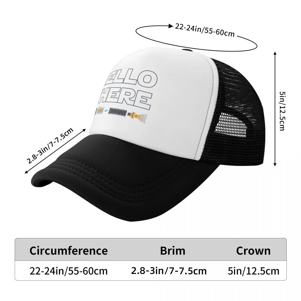 Hello There Baseball Cap Wild Ball Hat Luxury