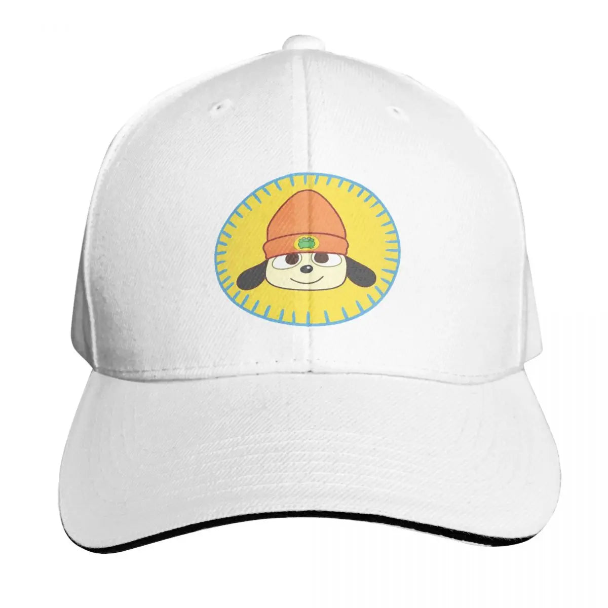 Parappa The Rapper Patchc Cartoon Game Cap Fashion Casual Baseball Caps