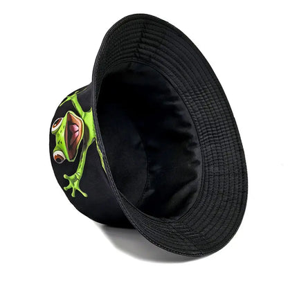 Four Seasons Polyester Cartoon Print Bucket Hat
