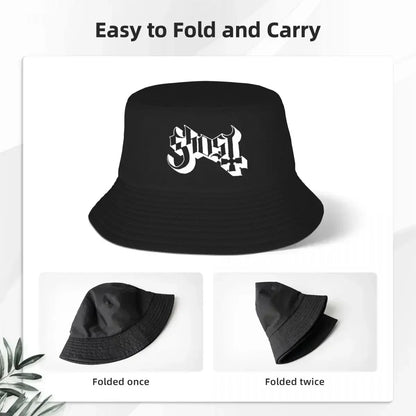Rock Band Ghost BC Bucket Hat Panama