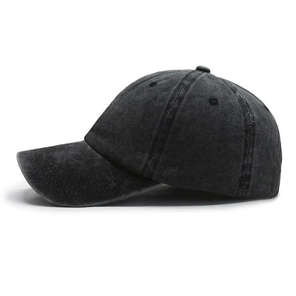 Solid Color Drawstring Baseball Cap
