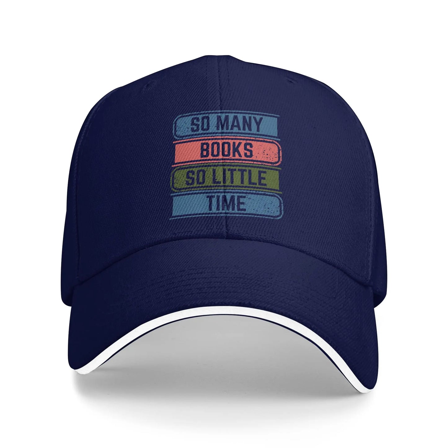 So Many Books So Little Time Baseball Cap
