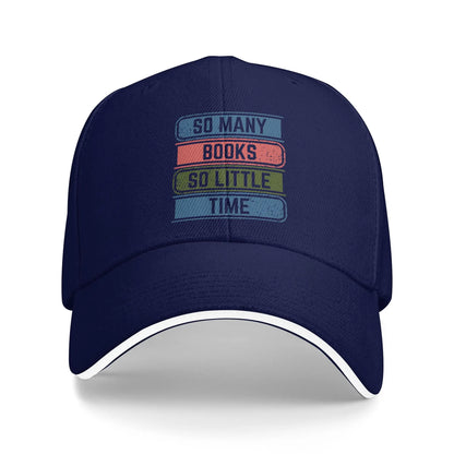 So Many Books So Little Time Baseball Cap