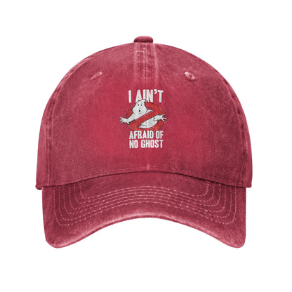 Ghostbusters I Ain't Afraid Of No Ghost Washed Baseball Cap