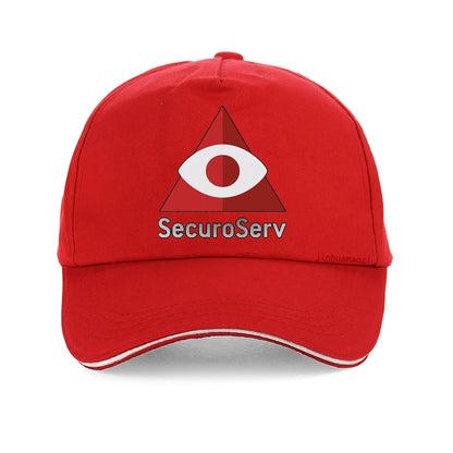 Nach Shop Securoserv Logo Minimalist Videogames Hat Baseball Cap