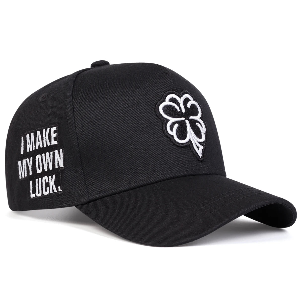 Unisex Clover Embroidery Baseball Net Caps Spring Summer