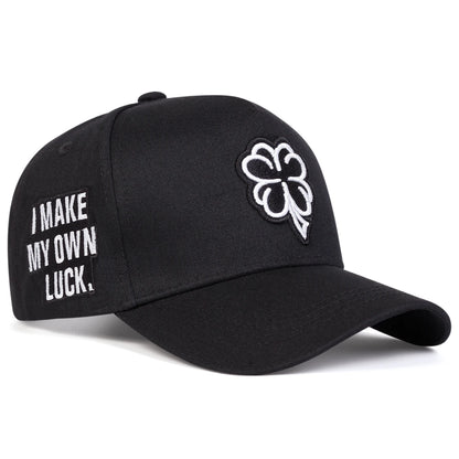 Unisex Clover Embroidery Baseball Net Caps Spring Summer