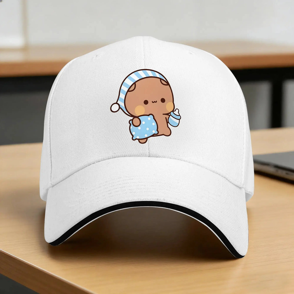 Bubu Dudu Bear their baby Sun Baseball Cap