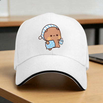 Bubu Dudu Bear their baby Sun Baseball Cap