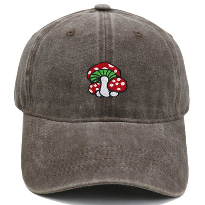 Baseball Cap Cute Red Spotted Mushroom