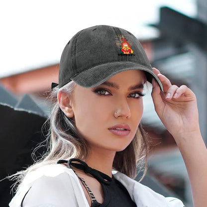 Future Boy Conan Anime - Inspired, 'Future Boy Conan' Manga Design Washed Baseball Cap