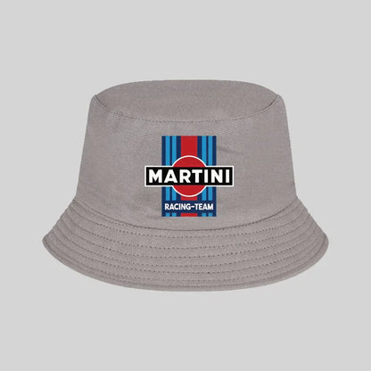 MAITINI Printed Boater Hat Retro Racing-Style Boater Hat Bucket Hat
