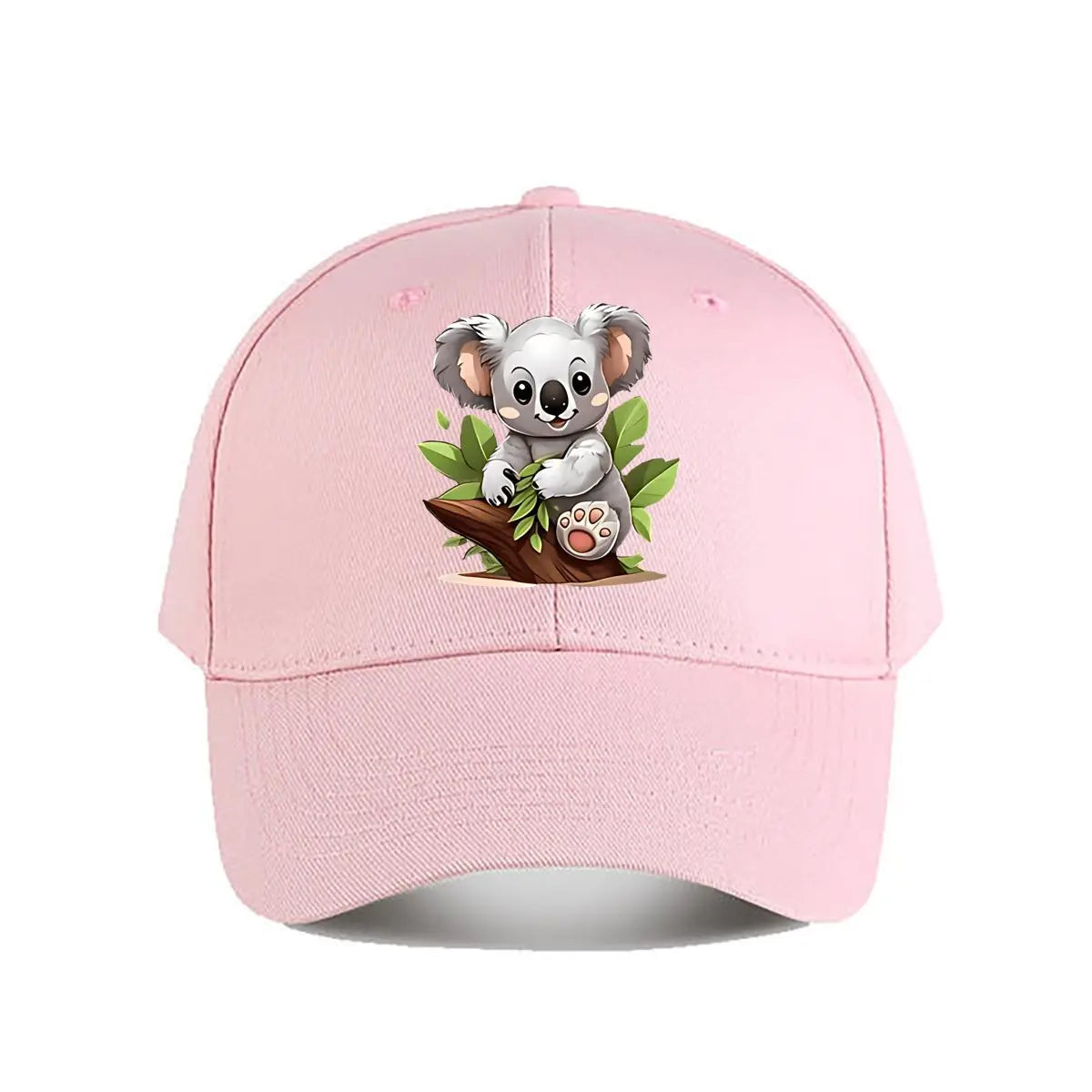 Cute Cartoon Koala Plush Toy Kids Room Decor Baseball Cap