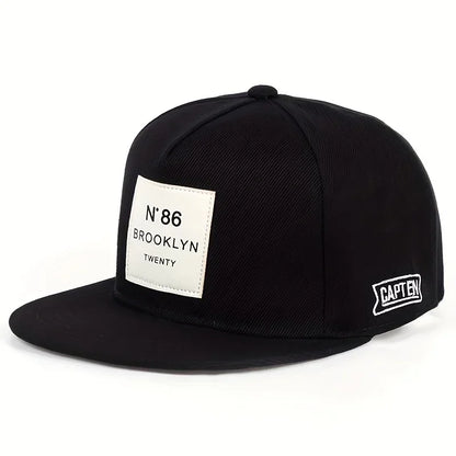 Unisex Brooklyn Print Label Embroidery Hip-hop Hats Snapback Caps