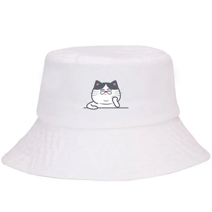 Bucket Hats With Cute Cat