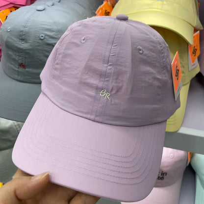 Summer Embroidery Quick-Drying Hat Baseball Cap