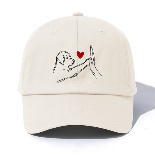 DOG HEART Print Baseball Cap For Adult