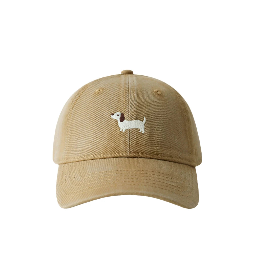 Dachshund Embroidery Baseball Hat For Men Women