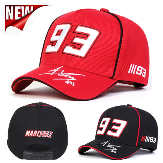 New Fashion 93 Letter Embroidery Adjustable Snapback Cap