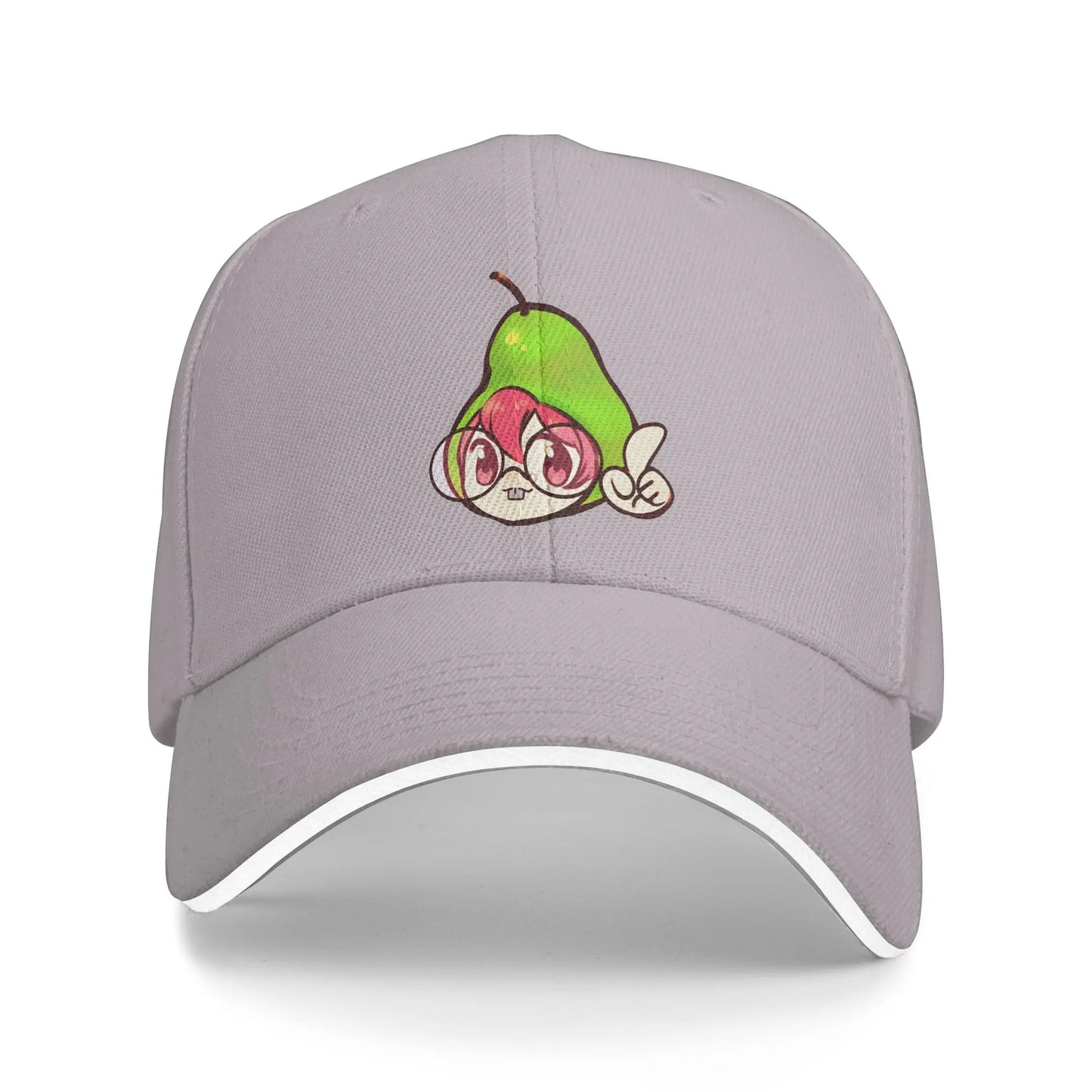 Pearto Kasane Teto Pear Anime Japanese Music Character Sun Baseball Cap