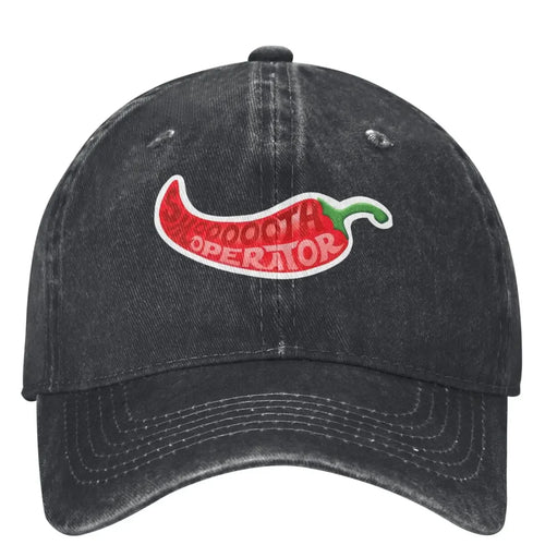 Smooth Operator- Denim Baseball Cap Carlos Sainz Running Hippie Hip Hop Hats Summer