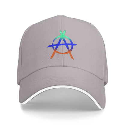 Unisex Baseball Hats Anarchy Logo Outdoor Streetwear Summer Sports Baseball Caps