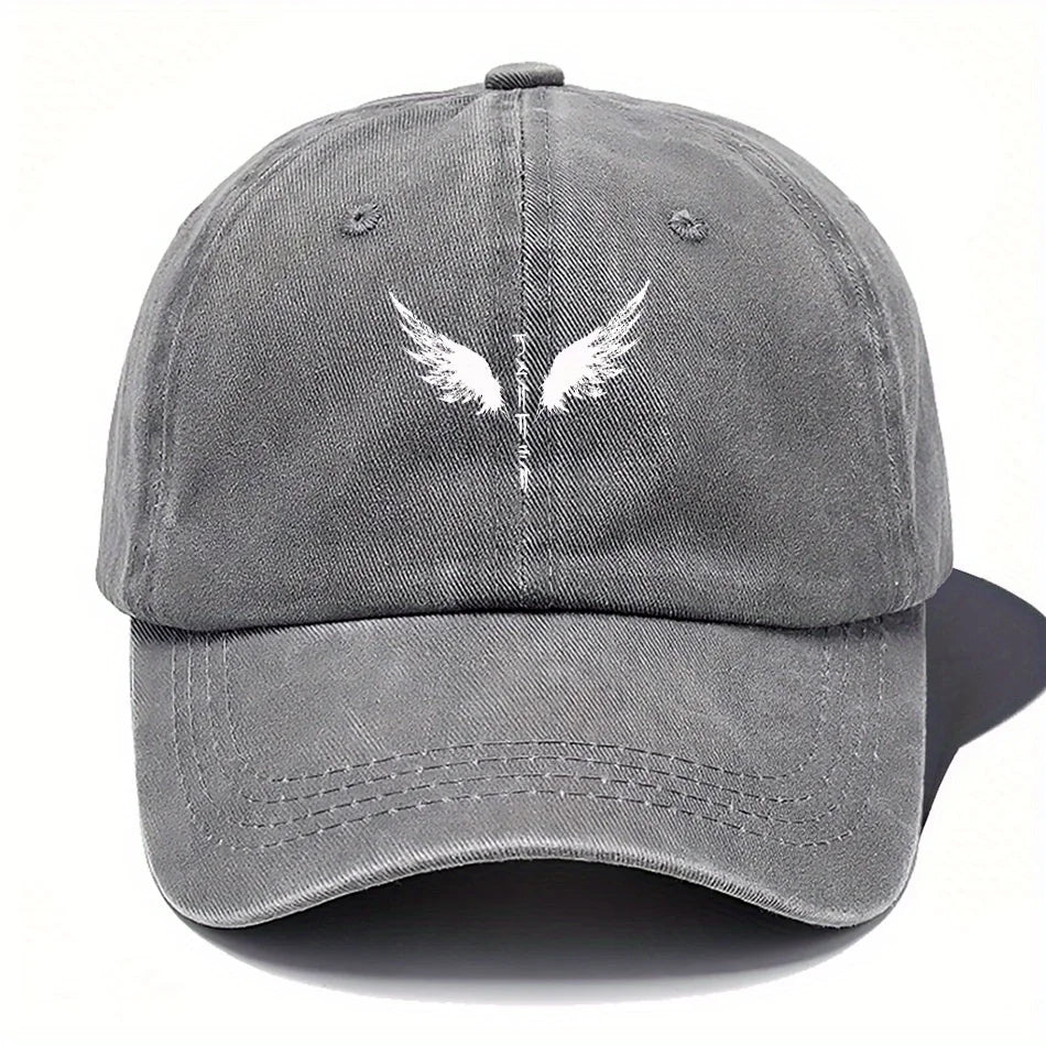 Classic Feathered Totem Print Baseball Cap