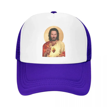 New Personalized Saint Keanu Reeves Baseball Cap