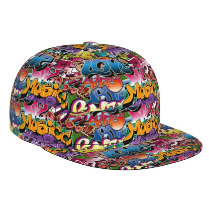 Graffiti Snapback Hat for Men and Women