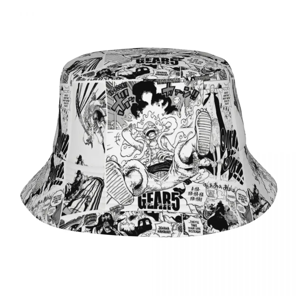 Unisex Bucket Hat Luffy Gear 5 One Piece