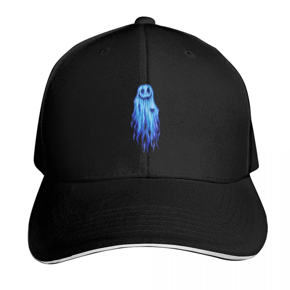 The Happy Blue Ghost Baseball Cap