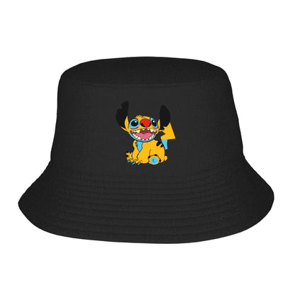 Stitch Panda Lilo Stitch Bucket Hats For Men Women