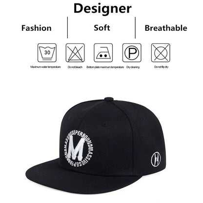 New Fashion Hip Hop Men Baseball Cap Women Letters Casual Snapback Caps