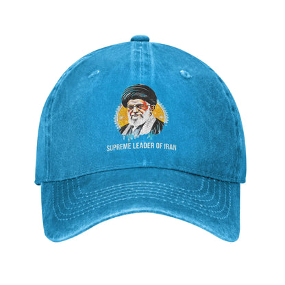 Ali Khamenei Supreme Leader of Iran Casual Baseball Cap