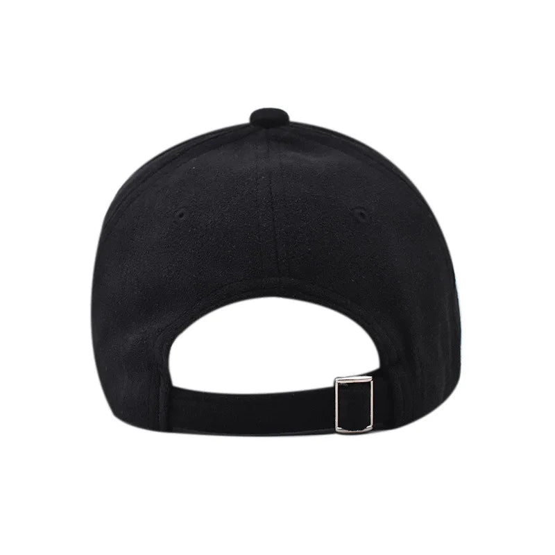 Vintage Faux Suede Baseball Cap